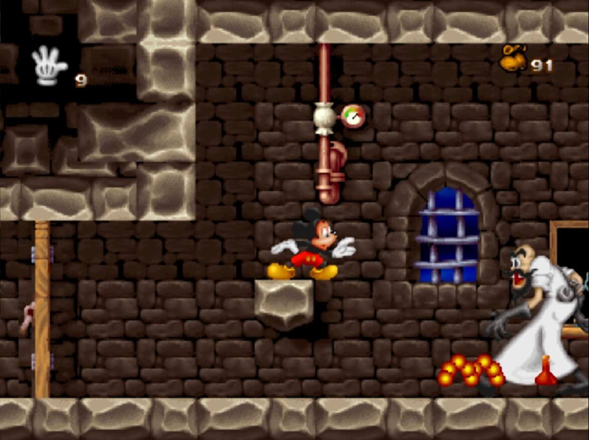 Mickey's Wild Adventure - геймплей игры на PlayStation